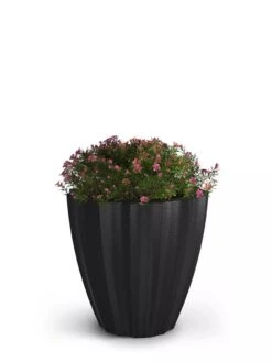 Sedona Round Planter, 18" Diameter 4 Sedona Round Planter, 18" Diameter -Gardene Supply Sales 8613526 02V