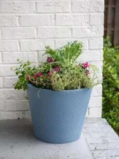 Self-Watering FiberStone Planters -Gardene Supply Sales 8613675 8661 self watering fiber clay pot 17 inches