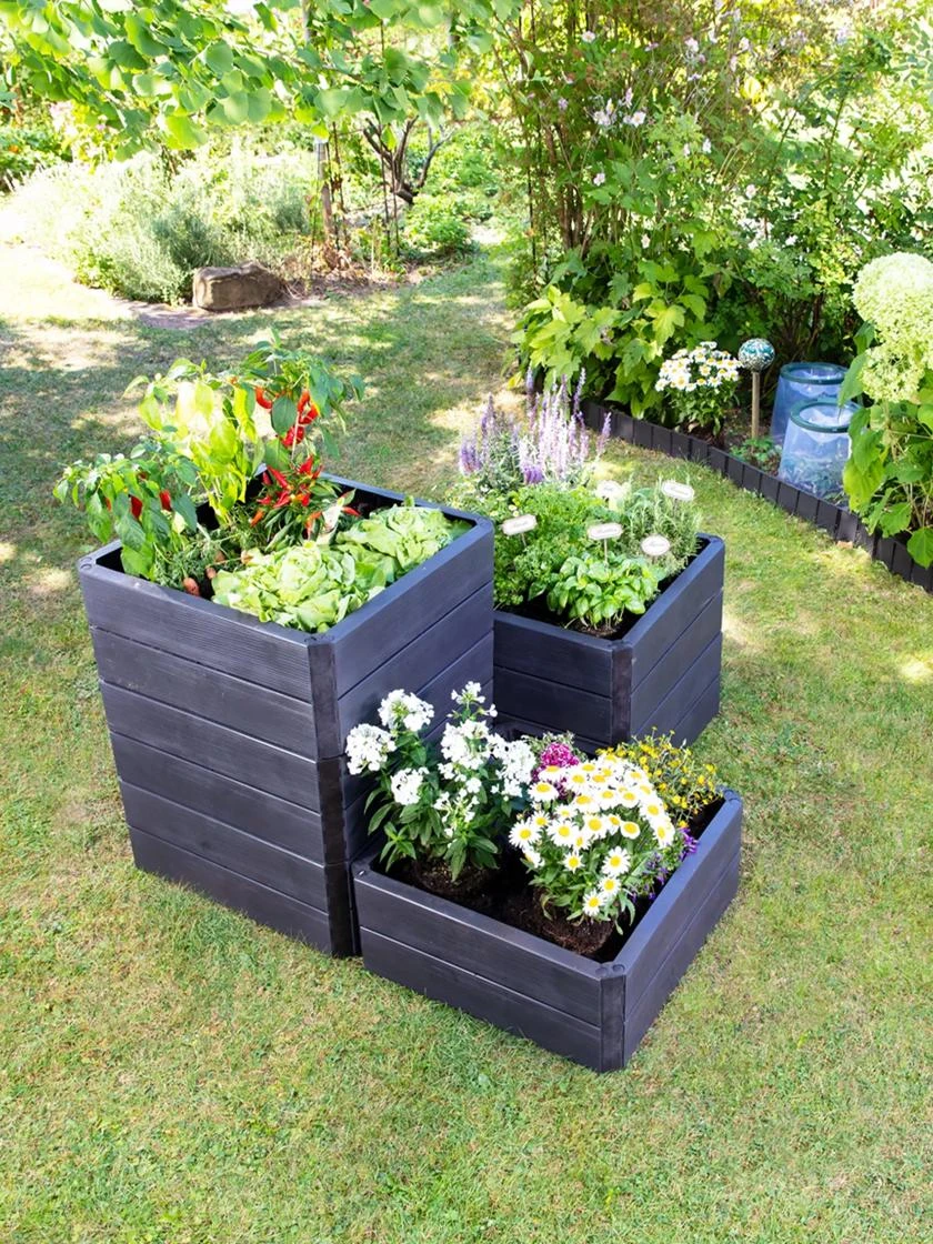 Modular Rectangular Raised Bed Kit Modular Rectangular Raised Bed Kit -Gardene Supply Sales 8614248 01V modular rectangular raised bed kit