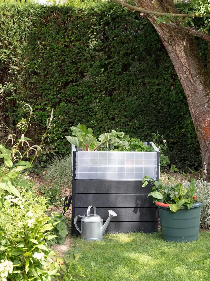 Modular Rectangular Raised Bed Kit with Translucent Panels Modular Rectangular Raised Bed Kit With Translucent Panels -Gardene Supply Sales 8614249 02V modular rectangular raised bed kit with translucent panels