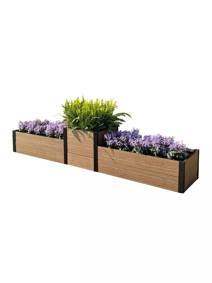Terraced Triple Garden Bed Peak Terraced Triple Garden Bed Peak -Gardene Supply Sales 8614258 01V 3 4 terraced triple garden bed peak