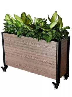 Mobile Deep Trough Planter -Gardene Supply Sales 8614263 02V