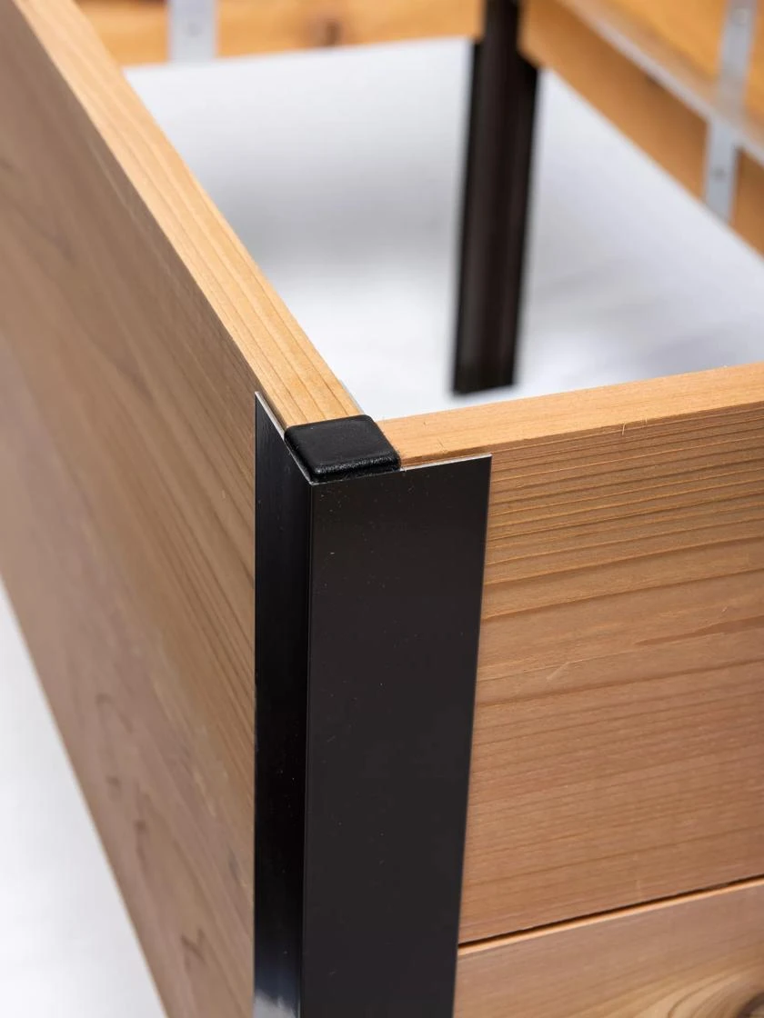 Elevated Planter Box, Frame and 2 Covers Kit, 2' x 8' Elevated Planter Box, Frame And 2 Covers Kit, 2' X 8' -Gardene Supply Sales Cedar 0163 tif 20