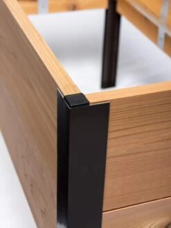 Eco-Stained Elevated Planter Box, 2'x4' -Gardene Supply Sales Cedar 0163 tif 28