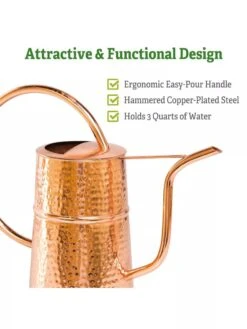 Copper Indoor Watering Can 3 Copper Indoor Watering Can -Gardene Supply Sales Copper Watering Can 1