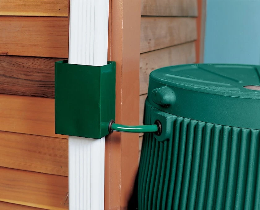 Downspout Diverter Downspout Diverter -Gardene Supply Sales rain barrel diverter gs33991 03