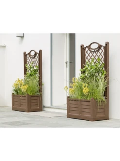 Separate Flower Box With Trellis -Gardene Supply Sales webimage 8613626 02V